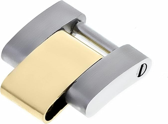 Ewatchparts 10mm Link Compatible With Oyster Watch Band Rolex Datejust Lady Real Gold 18K Stainless Steel 6719 61973 69173