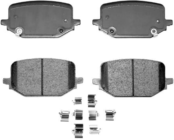 AD2231 ADVICS Ultra-Premium Ceramic Disc Brake Pad Set - Compatible with Select Ford Explorer, Police Explorer Utility; Lincoln Aviator; REAR