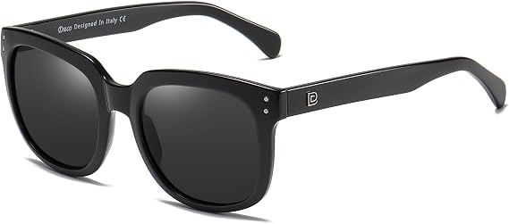 DUCO Retro Vintage Oversized Square Sunglasses for Women Big Luxury Womens Sun Glasses UV Protection DC2148