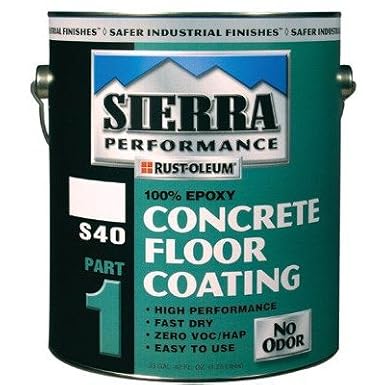 S40 Epoxy Floor Coating,Satin Clear,1 g.