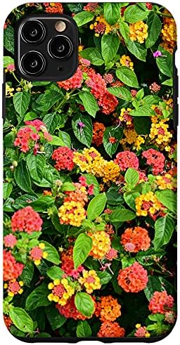 iPhone 11 Pro Max Lantana Flower Garden Case