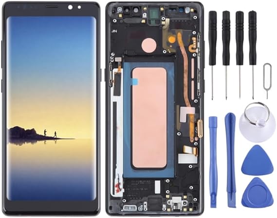 Mobile Phone Replacement LCD for Galaxy Note 8 SM-N950 Black LCD Screen with TFT Material LCD