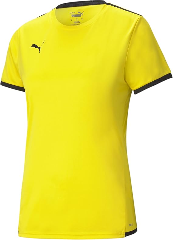 PUMA Womens Teamliga Crew Neck Short Sleeve Jersey Casual