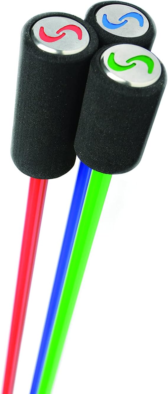 Superspeed Golf Junior Allstar (Ages 8-11) Training System 3 Piece Club Set Super Speed, Green, Blue, red (SSAS)
