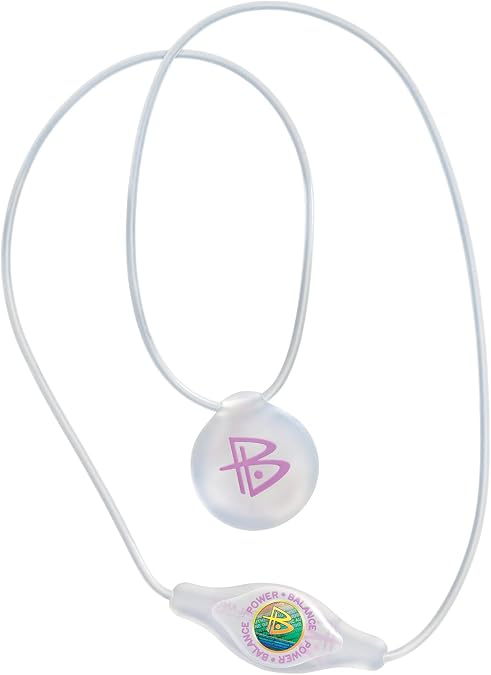 Power Balance Silicone Pendant Necklace for Men and Women, Stretched Sport Necklace, the Original Performance Band