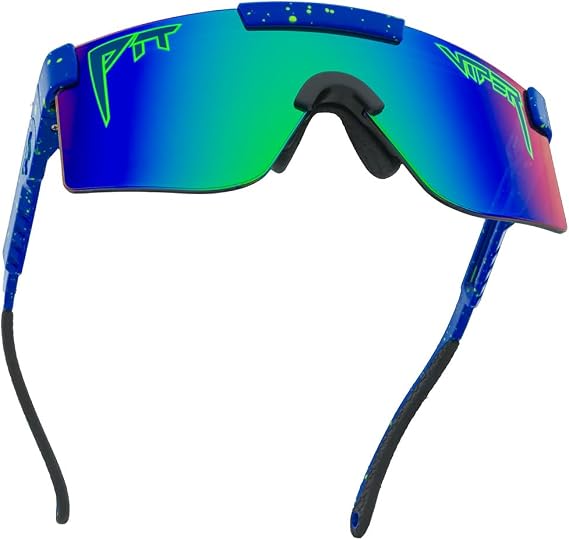 Pit Viper Sunglasses I Juniors I Polarized Lens, Indestructible Frame, No Slip Grip I Micro Fiber Bag