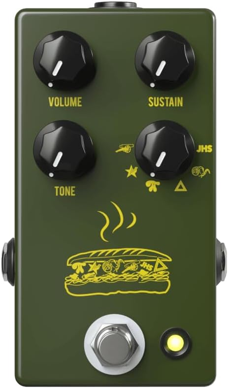 JHS Pedals JHS Muffuletta Fuzz, Army Green, (MFG)