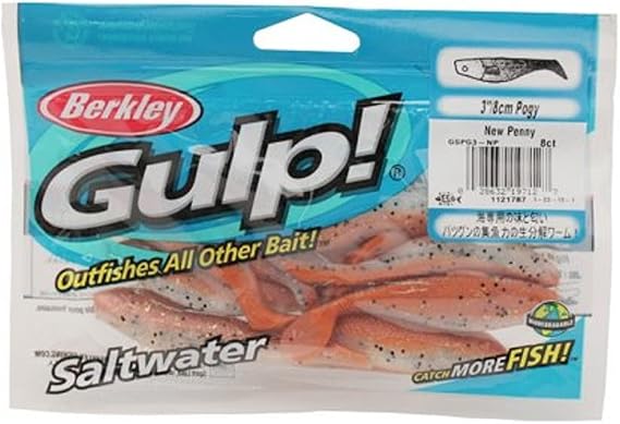 Berkley Gulp! Pogy New Penny, 3-Inch