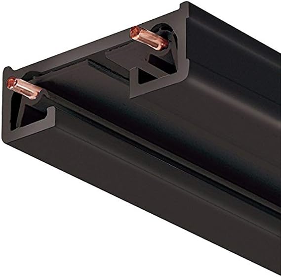 Juno Lighting R4BL LED Surface Trac Section Trac-Lites, 44-Inch, Black