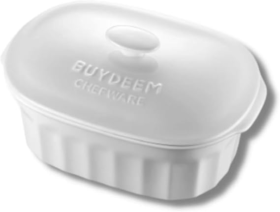 BUYDEEM CT1005 Ceramic Pot 2L for G553 G563 G67 Food Steamer, White