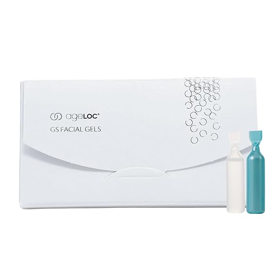 Nu Skin ageLOC Galvanic Spa Facial Gels | 2-Step Facial Gel System | 1 Pack | Formulated for use with galvanic spa devices | Ideal for at-home facial care