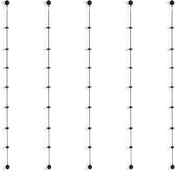 Column dividers - 5 Black PATlanes - Row Divider for Scrum kanban Board - Magnetic