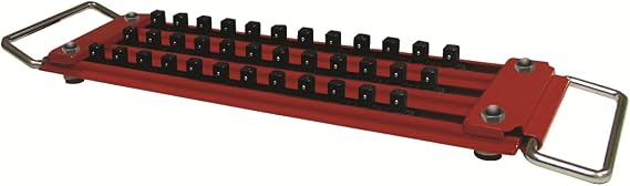 Mechanics Time Saver LASTRAY50 3 Row 1/2" Drive Lock A Socket Tray