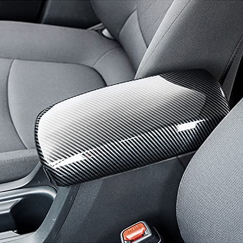 BOYUER for Toyota Corolla 2020 2021 2022 2023 2024 2025 2026,2019-2025 Corolla Hatchback ABS Carbon Fiber Center Console Armrest Pad Cover Interior Decoration Trim Accessories
