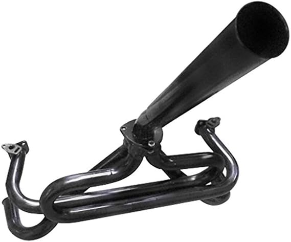 Baja Exhaust, 1-1/2 with 3 Bolt Stinger, Raw, Compatible with Dune Buggy