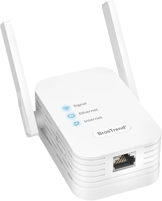 BrosTrend N300 WiFi to Ethernet Adapter Supports Turning Off Extender WiFi