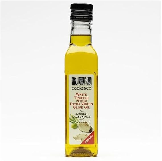Cooks &amp; Co White Truffle Infused Extra Virgin Olive Oil (250ml) - Pack of 2