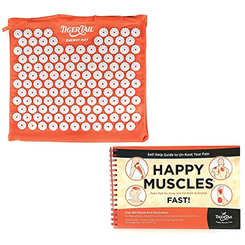 Tiger Tail Bundle: Acupressure Energy Mat  Happy Muscles Book
