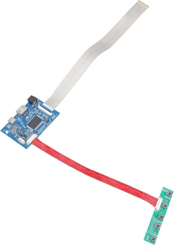 40 pin LCD controller board with 2K display function HDTV compatibility and Type C input support multiple language remote control compatible board