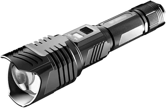 LED Flashlight,USB Rechargeable Waterproof Ultra Bright Flash Light Torch 4 Lighting Modes for Outdoor Camping Cycling Hiking