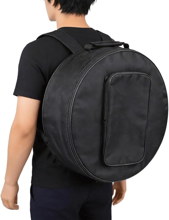 Drum Bag 13 inch Waterproof Dustproof Drum Case Portable Cymbal Carrying Backpack with Outer Pocket Shoulder Strap
