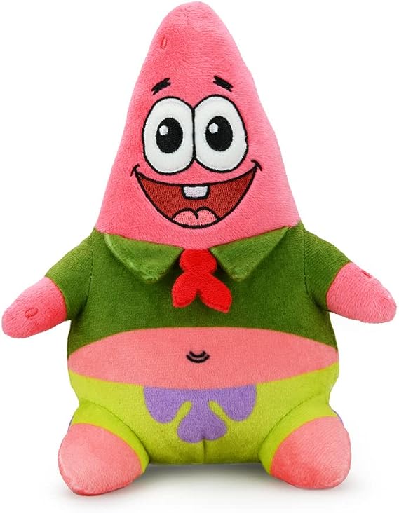 Kidrobot Spongebob Squarepants Kamp Koral Patrick Phunny Plush, 7.5 Inches