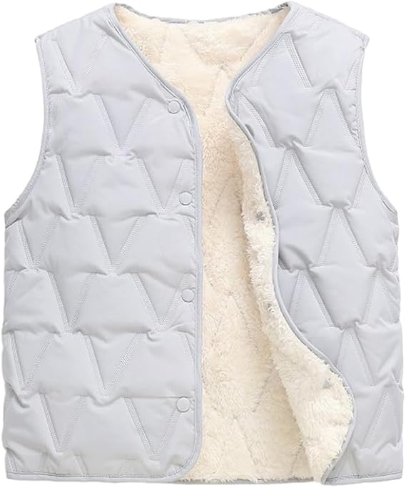 Kids Puffer Vest For Girls Boys Lightweight Sleeveless Jecket Winter Coat Warm Waistcoat