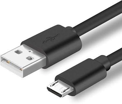 Micro USB Cable 6ft Long Android Charger Cable for Samsung Tablet Charger Cord with USB C Adapter Fast Android Phone USB Charging Cord for Samsung Galaxy S7 S6 S7 Edge S5,Note 5 4,LGG4,HTC,PS4,Camera