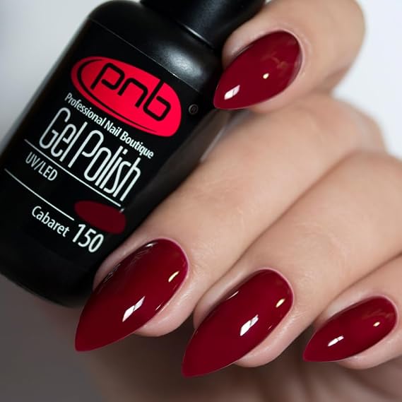 PNB Red gel nail polish 150