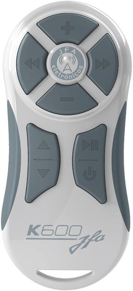 JFA Electronics K600WG Long Distance Remote Control up to 600 Meters or More Pro Car Audio Systems White Gray