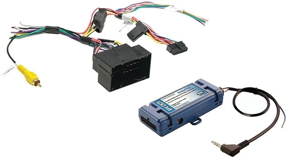 PAC RP4-CH21 RadioPRO4 Interface for Select Dodge Vehicles (2013-2018) with CAN Bus All-in-One Radio Replacement and Steering Wheel Interface, Pre-Loaded with Amplifier Retention, Seat Controls