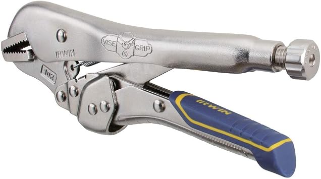 IRWIN VISE-GRIP Welding Pliers, Fast Release, Straight Jaw, 10-Inch (IRHT82576)