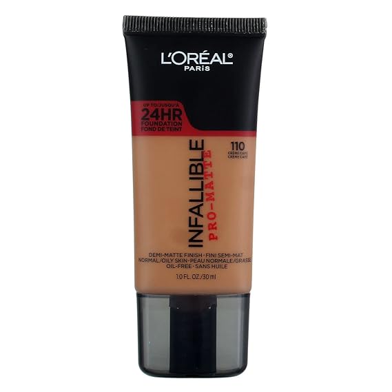 L'Oreal Paris, Infallible Pro Matte Creme Cafe Foundation Makeup