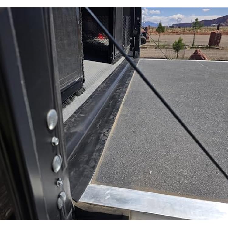 ESI ROK Block Trailer Ramp Door Gap Cover for Toy Haulers and Trailers