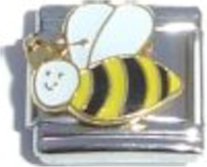 NewCharms Bee Smiling Italian Charm