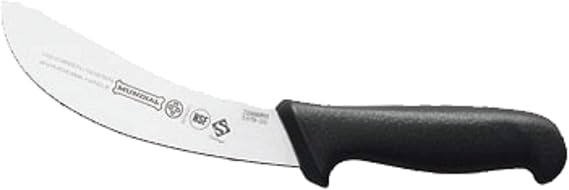 Mundial Skinning Knife, Black, 13.75 x 3 x 1 inches