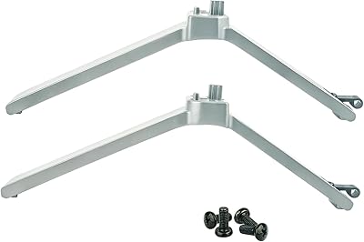 Replacement Base Stand for Toshiba Smart TV 50C350KU, Non-Slip TV Legs for Toshiba 50 4K UHD TV 50C350KU, Table Top TV Stand for Toshiba TV 50C350KU