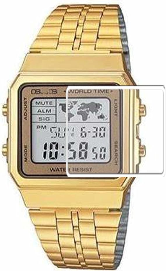 3 Pack Screen Protector Film, compatible with casio A500WA-7 Series A-500WA-7 TPU Guard for Smart watch Smartwatch( Not Tempered Glass Protectors )