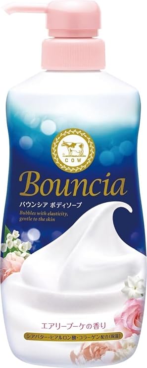 BOUNCIA COW BRAND Premium Body Washes (Airy Boquet Rose (480 ml))