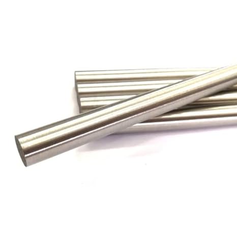 5Pcs Titanium Rod Dia 9mm 0.354" Length 500mm 19.685" RISON Titanium GR5 Titanium Bar 6al-4v Round Bar 9mmx500mm Titanium Round Rod