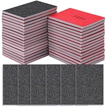 180 Grit Sanding Sponge Set, Sanding Sponges for Wood, Wet Dry Ultra Fine Sandings Pad for Automobile Wood Furniture Metal Drywall Polishing