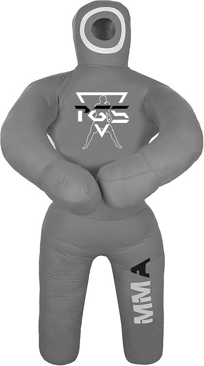 PGS Grappling Dummy Kids BJJ Wrestling Dummy Punching Bag Submission MMA Brazilian Jiu Jitsu Judo Karate Throwing Boxing Dummy Dummies for Practice UNFILLED