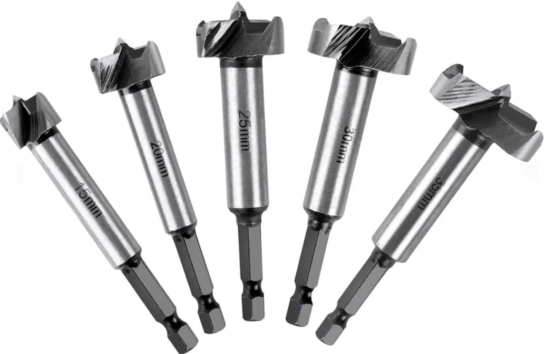 Hex Shaft Boring Bits, Woodworking Drill, Boring Bit Set, Woodworking Hole Making, Hole Saw Boring Bit, Boring Bit, Woodworking Boring Bit Set, Woodworking Drill Bit, Countersink Drill, Stop