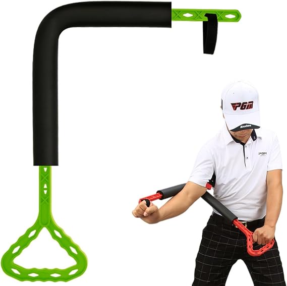 Golf Trainer, Golf Swing Trainer Aid, Rotation Swing Aid for Beginners to Improve Hinge, Forearm Rotation, Shoulder Turn, Help You Master Standard Golf Hitting Movements