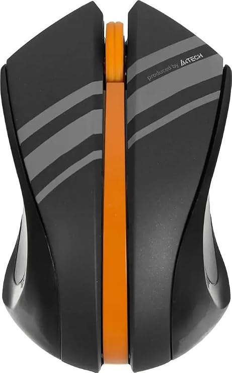 A4tech V-Track 16 Gestures 2.4G Wireless Zero Delay Mouse (G7-310N) Black Orange
