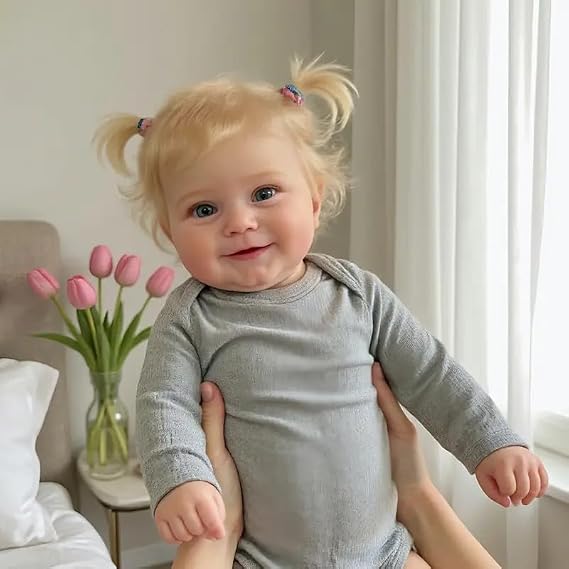 iCradle Reborn Baby Dolls Vinyl Full Body 20 Inch Realistic Newborn Babies Anatomically Correct Baby Doll that Look Real Lifelike Preemie Baby Dolls for Kids Age 3+