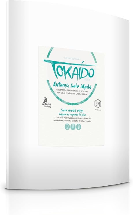 Stonemaier Games: Tokaido Solo Pack by the Automa Factory | Add to Older Versions of Tokaido to Play Solo | 1 Player, 45 Mins