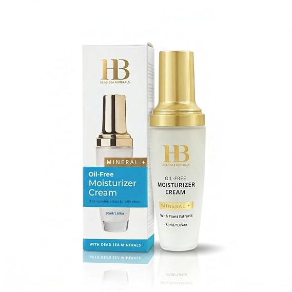 Health & Beauty Dead Sea Oil Free Moisturizer Cream for Oily Skin Lightweight Hydrating Face Cream with Minerals & Natural Extracts for Shine Control & Smooth Skin