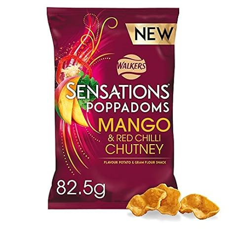 Sensations Poppadoms Mango & Red Chilli Chutney 82.5g