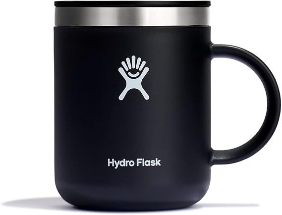 Hydro Flask Mug - Stainless Steel Reusable Tea Coffee Travel Mug - Vacuum Insulated, BPA-Free, Non-Toxic 12 oz